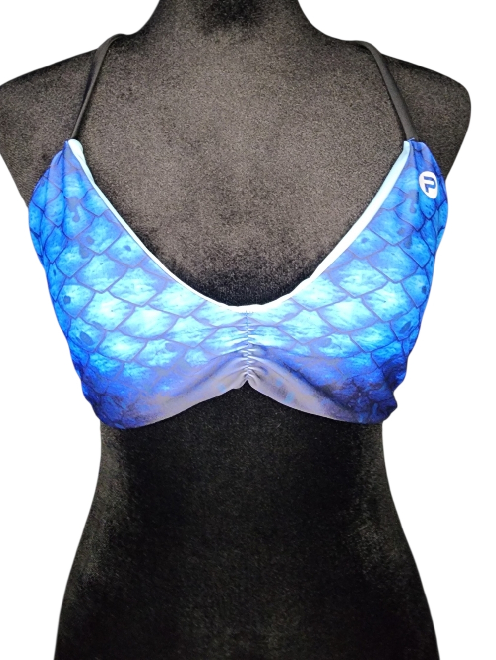 Pelagic Reversible Bikini Top, Womens Large